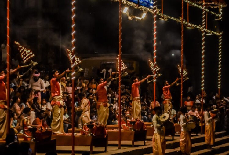 Evening Ganga Aarti - Assi Ghat Varanasi